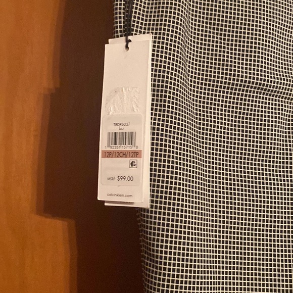 NWT 12p slim fit Calvin Klein pants/cropped trousers - Picture 4 of 9